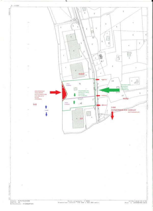 terreno edificabile in vendita a Ripatransone