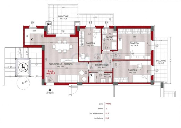 appartamento in vendita a San Benedetto del Tronto