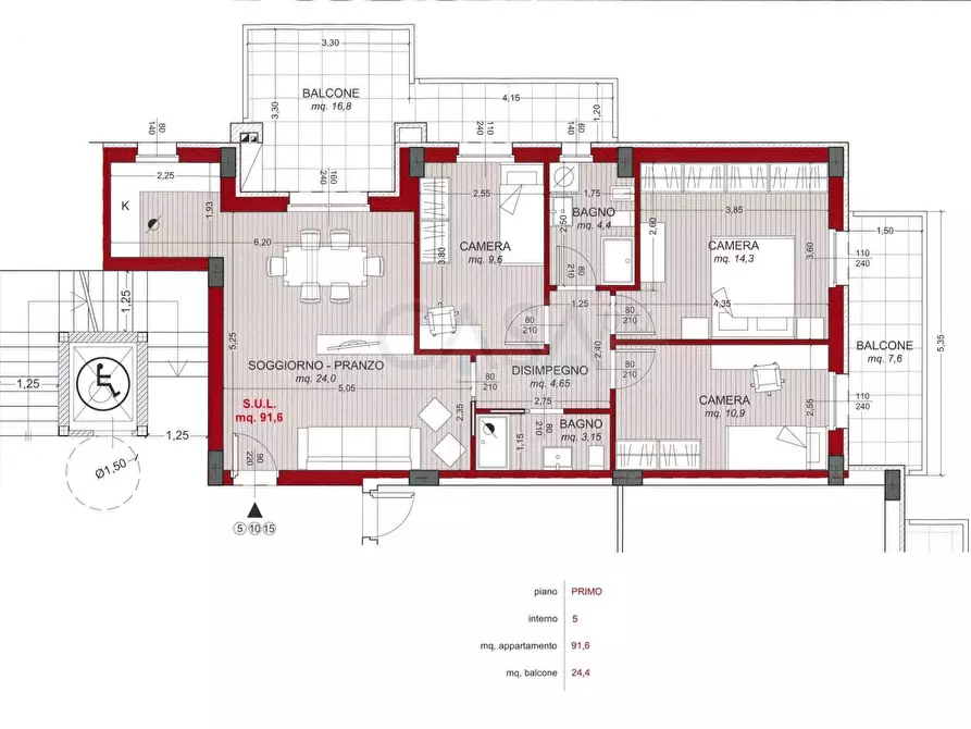 appartamento in vendita a San Benedetto del Tronto