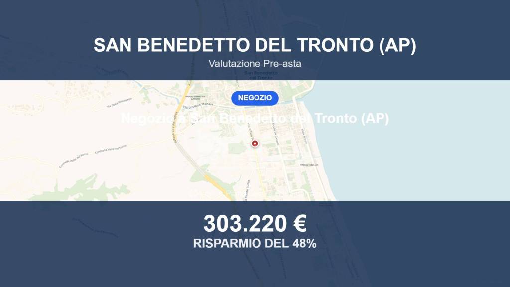 negozio in vendita a San Benedetto del Tronto