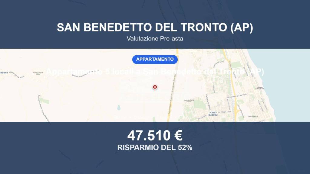 appartamento in vendita a San Benedetto del Tronto in zona Sentina
