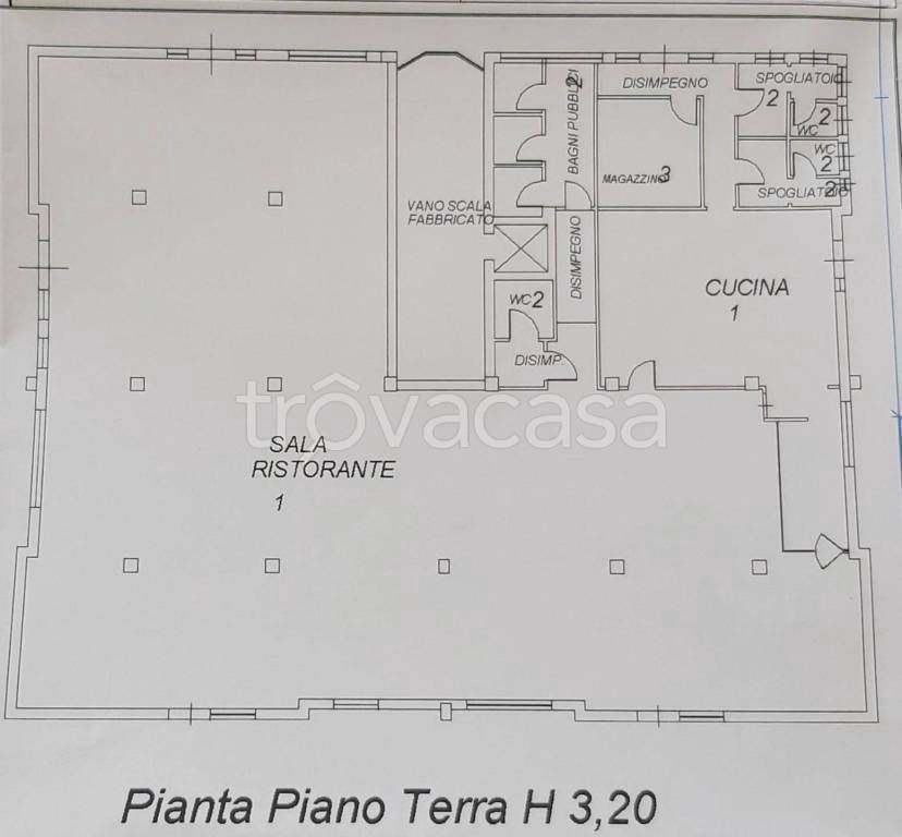 locale commerciale in vendita a Carrara