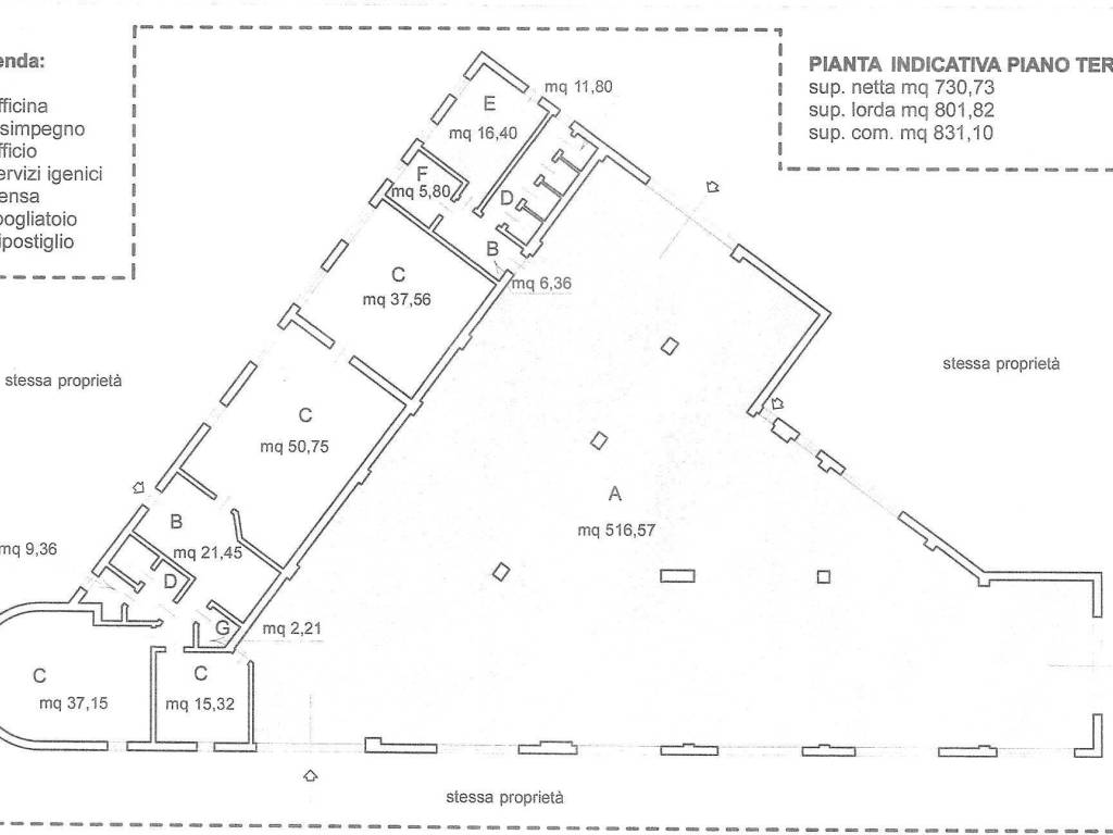 locale commerciale in vendita a Carrara in zona Avenza
