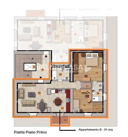appartamento in vendita a Carrara