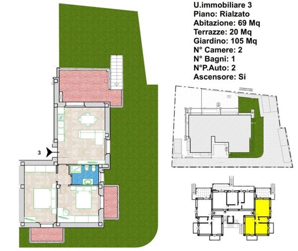appartamento in vendita a Carrara in zona Marina di Carrara