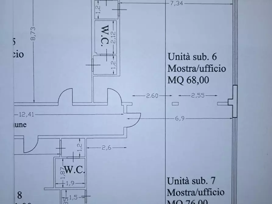ufficio in vendita a Carrara in zona Marina di Carrara