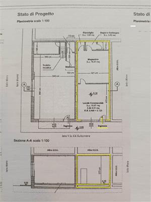 locale commerciale in vendita a Carrara in zona Avenza