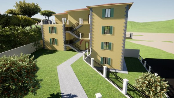 intera palazzina in vendita a Carrara in zona Centro Città