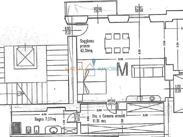 appartamento in vendita a Carrara