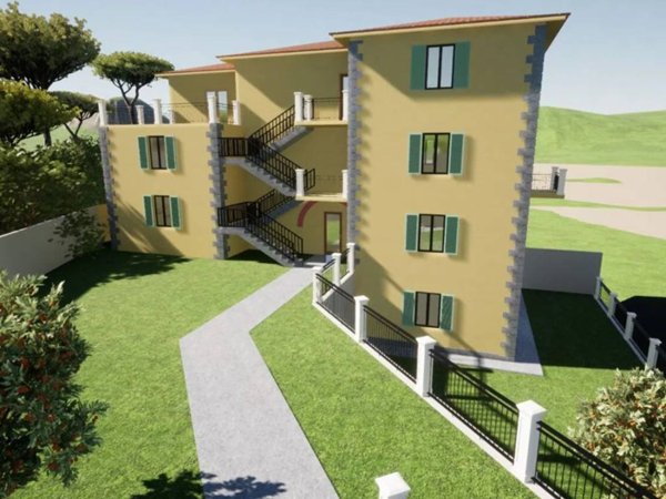 intera palazzina in vendita a Carrara in zona Bonascola