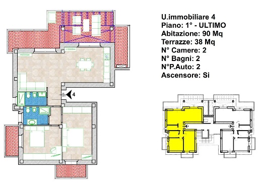 appartamento in vendita a Carrara in zona Marina di Carrara