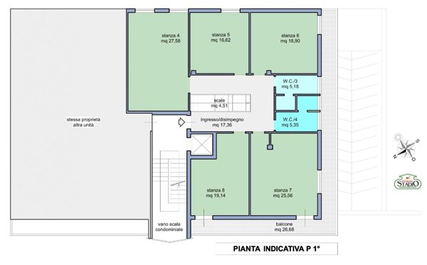 appartamento in vendita a Carrara in zona Fossola