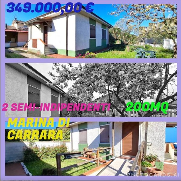 casa indipendente in vendita a Carrara in zona Marina di Carrara