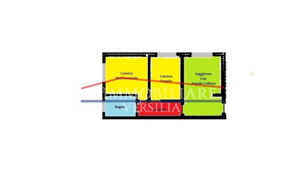 appartamento in vendita a Carrara in zona Marina di Carrara