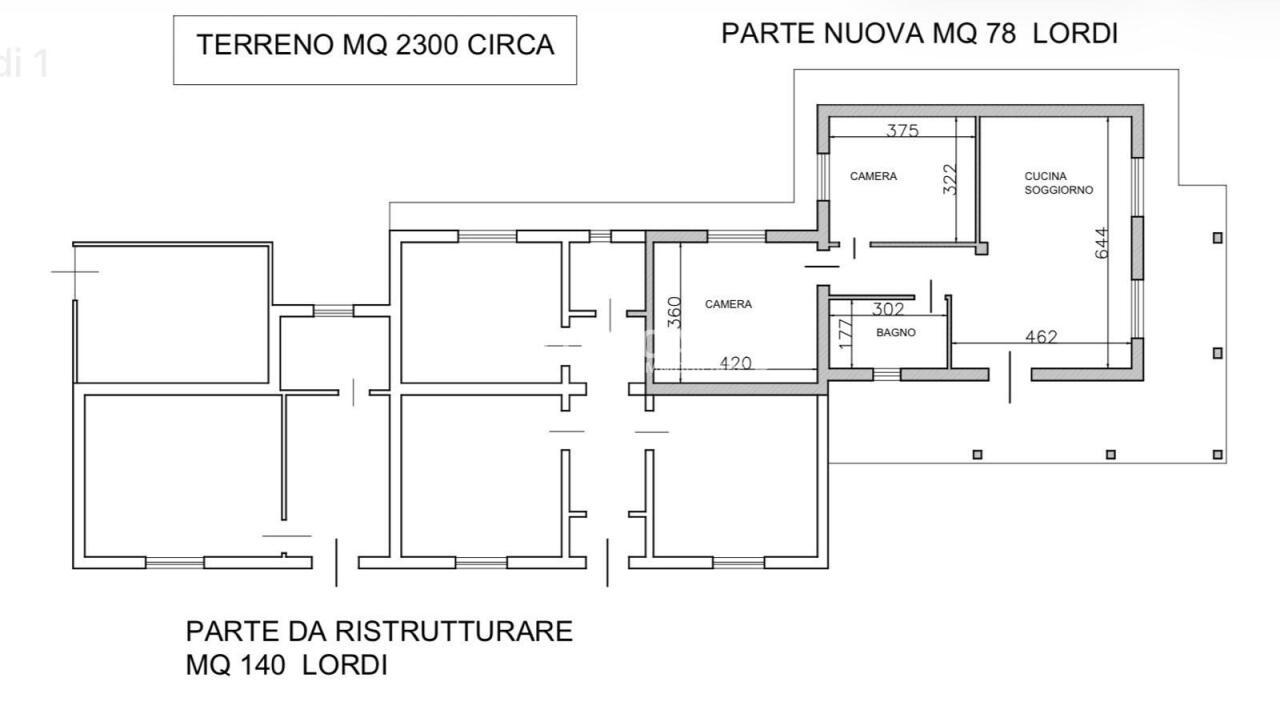 casa indipendente in vendita a Carrara in zona Fossone