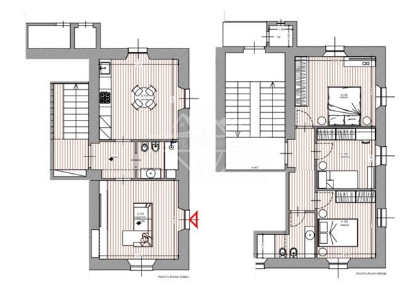 casa semindipendente in vendita a Carrara in zona Fossola