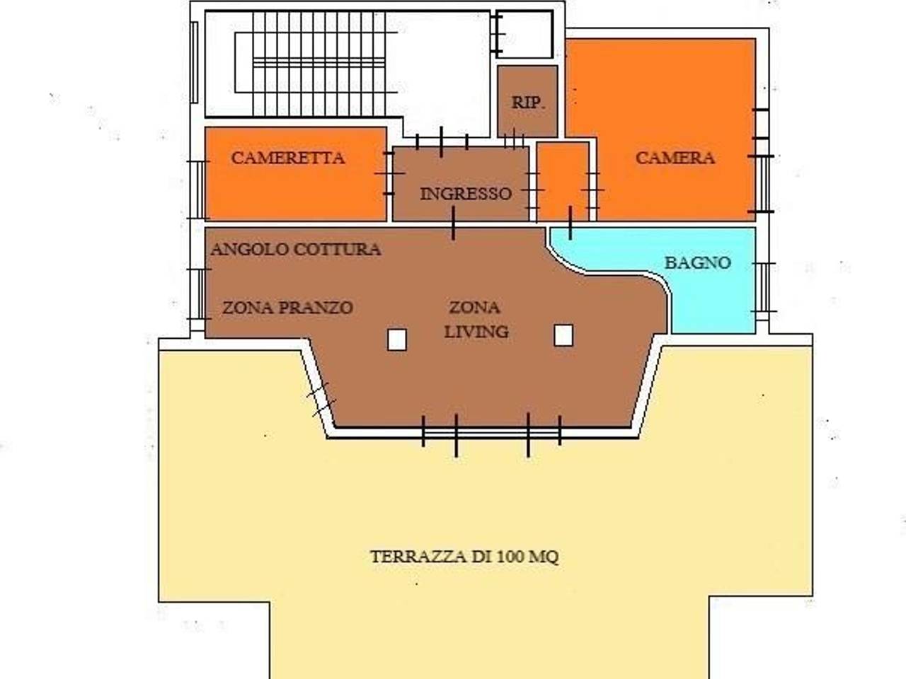 appartamento in vendita a Carrara in zona Centro Città