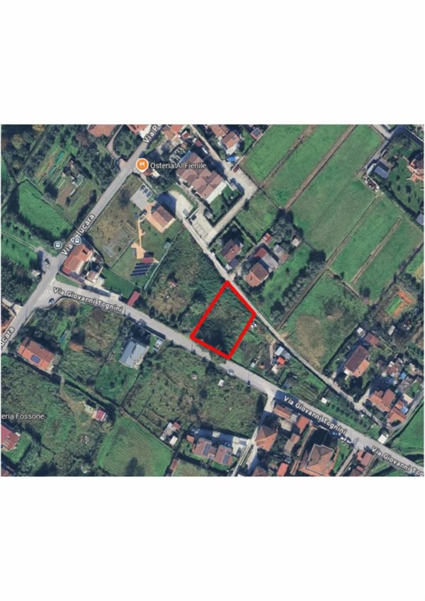 terreno agricolo in vendita a Carrara in zona Fossone