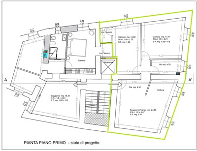 appartamento in vendita a Carrara