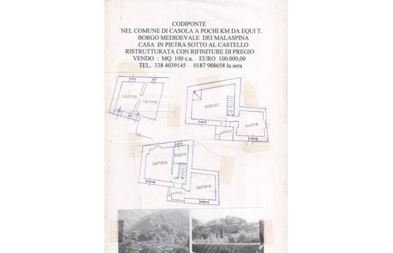 casa indipendente in vendita a Casola in Lunigiana in zona Codiponte