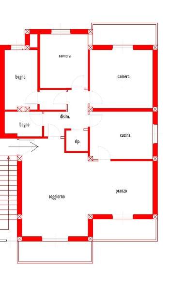 appartamento in vendita a Fivizzano
