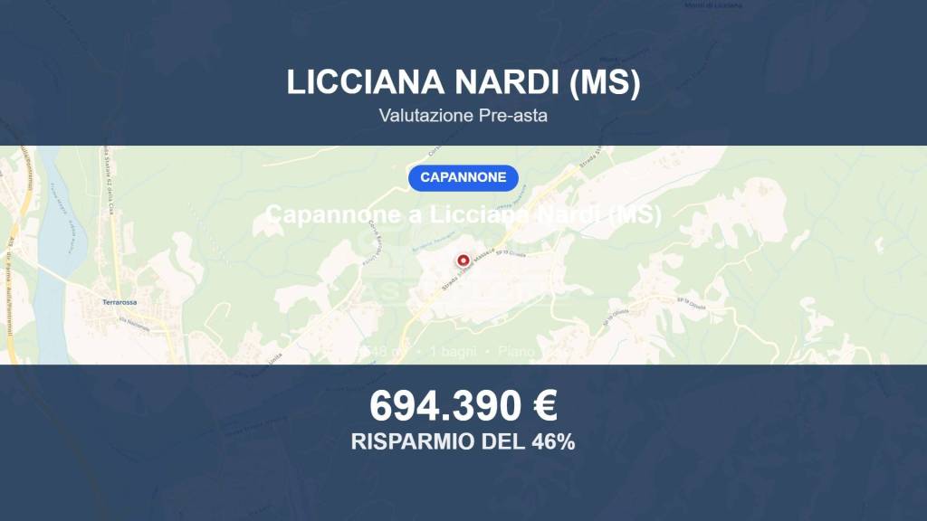 locale commerciale in vendita a Licciana Nardi