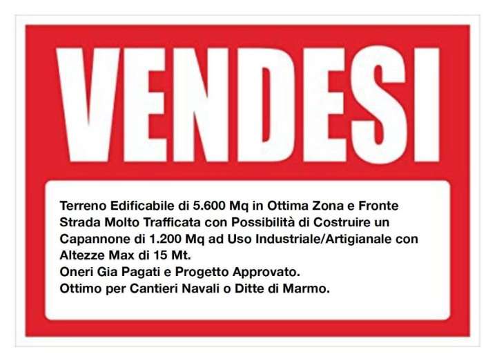 terreno edificabile in vendita a Massa