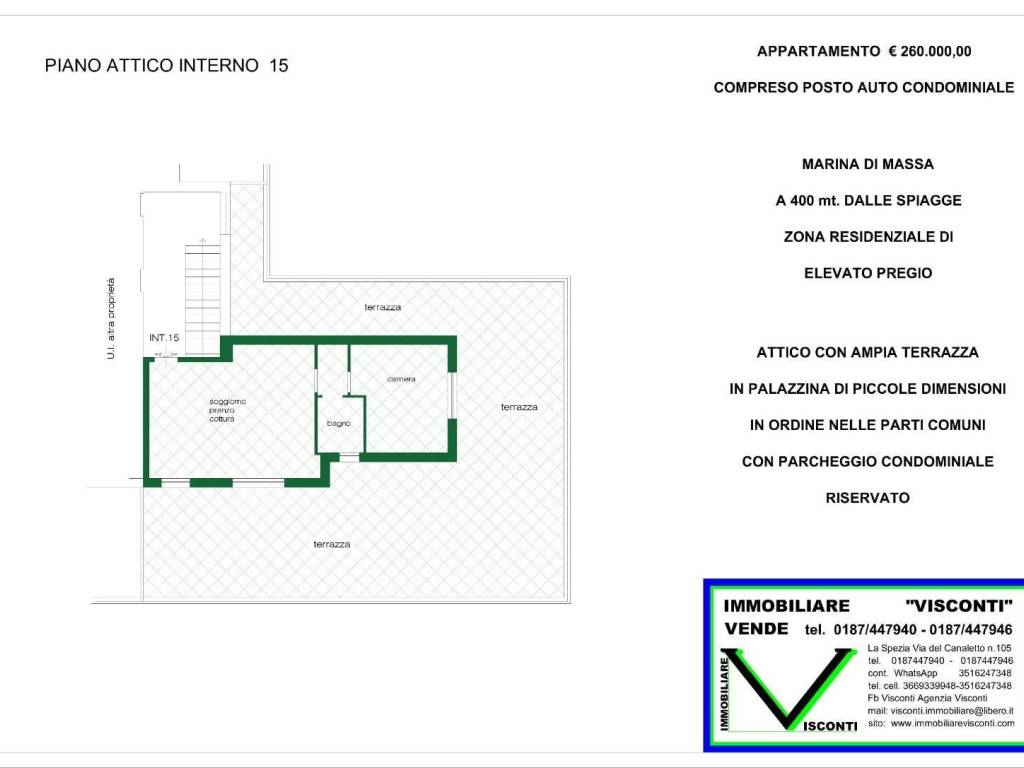 appartamento in vendita a Massa in zona Marina di Massa