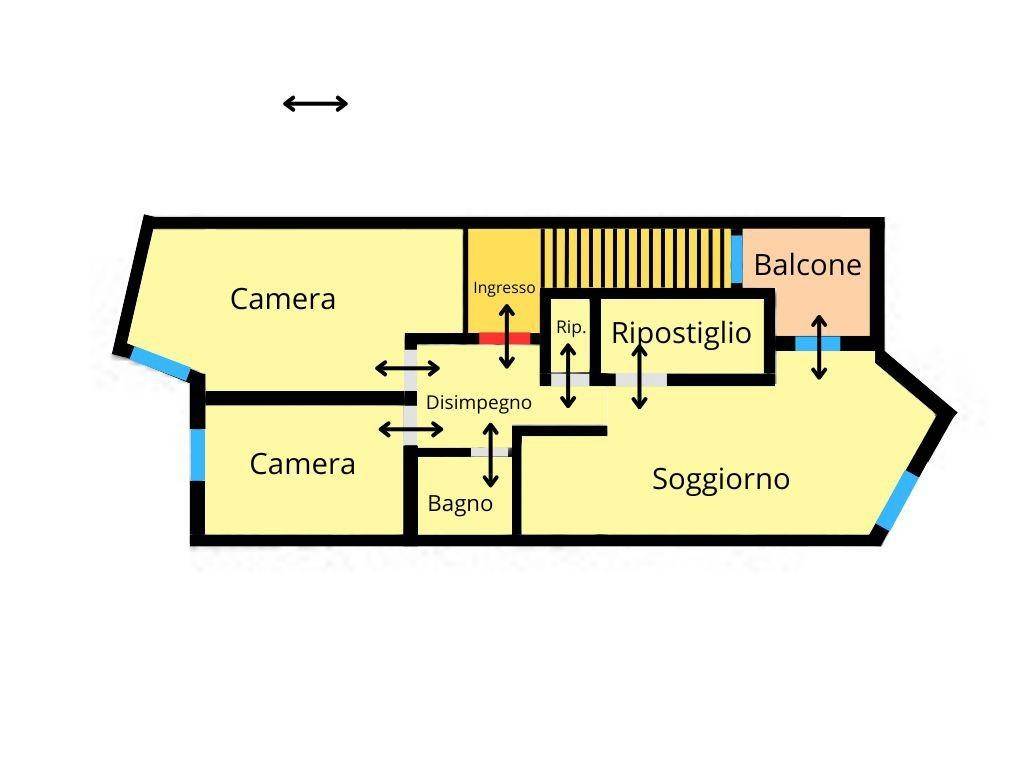 appartamento in vendita a Massa in zona Marina di Massa