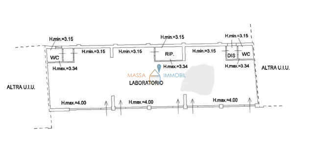 loft in vendita a Massa