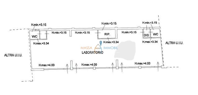loft in vendita a Massa