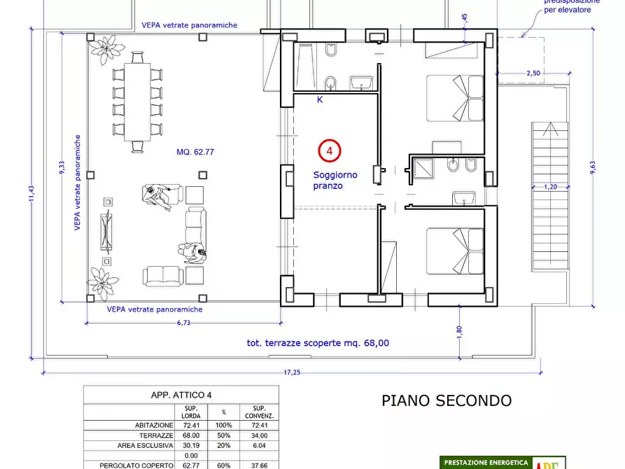 appartamento in vendita a Massa