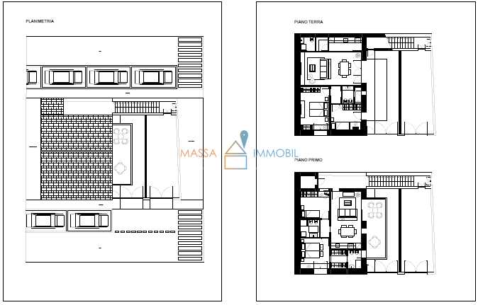 casa indipendente in vendita a Montignoso