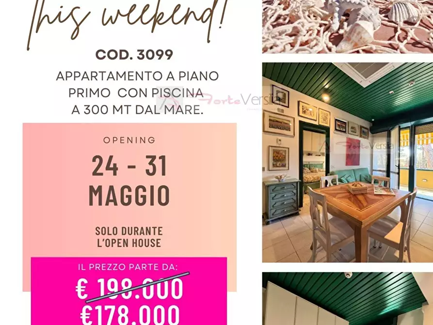 appartamento in vendita a Montignoso in zona Cinquale