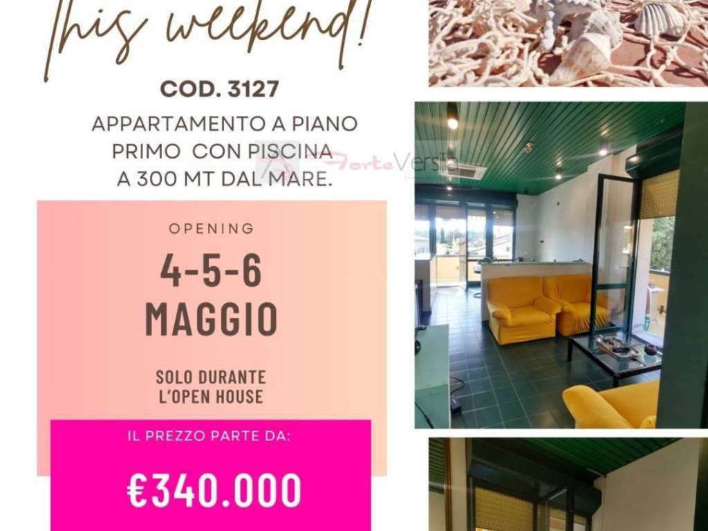 appartamento in vendita a Montignoso in zona Cinquale