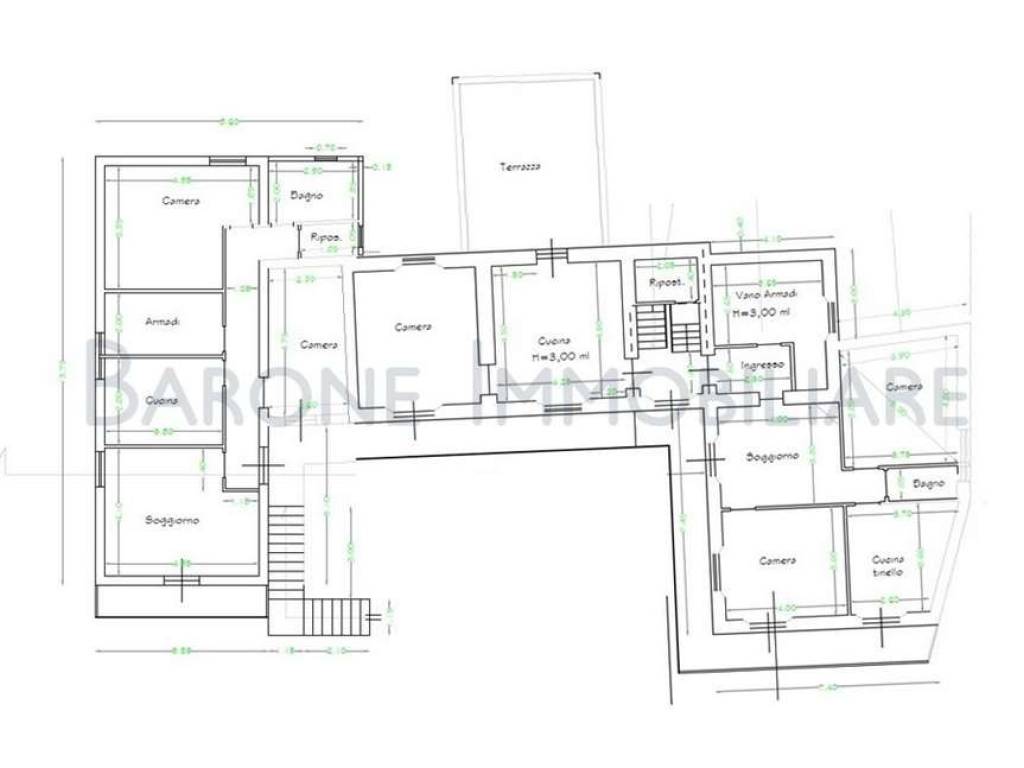 intera palazzina in vendita a Montignoso in zona Capanne