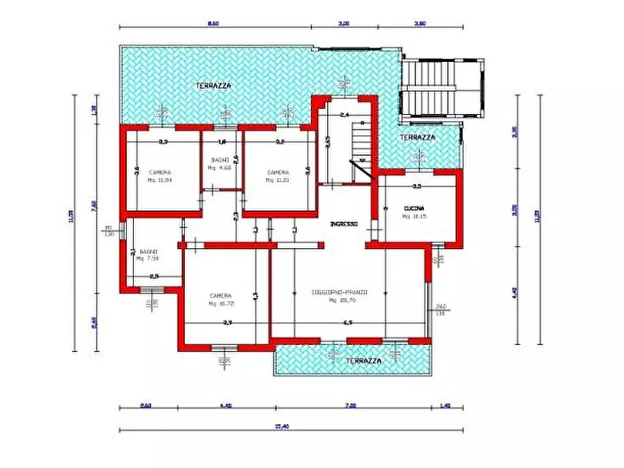 appartamento in vendita a Montignoso in zona Cinquale