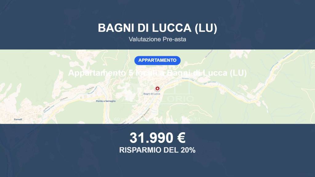 appartamento in vendita a Bagni di Lucca in zona Ponte a Serraglio