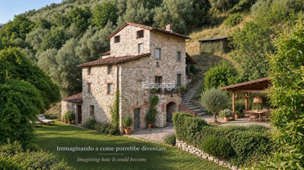 intera palazzina in vendita a Borgo a Mozzano in zona Domazzano