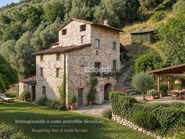 casa indipendente in vendita a Borgo a Mozzano in zona Domazzano