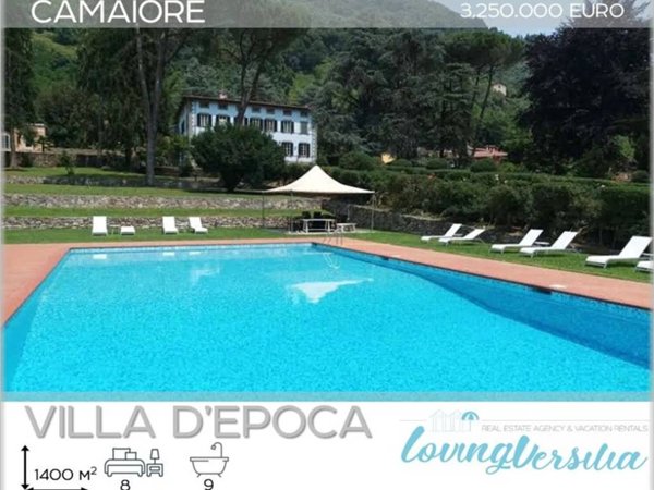 villa in vendita a Camaiore