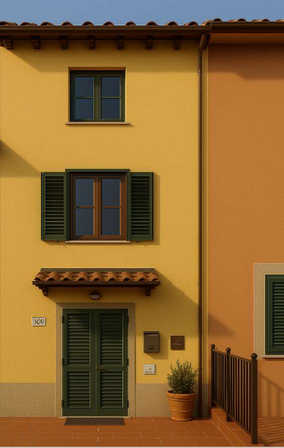 intera palazzina in vendita a Capannori in zona Marlia