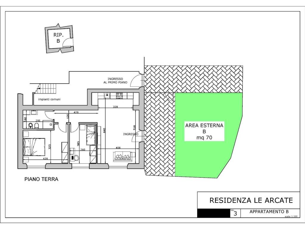 appartamento in vendita a Capannori in zona Guamo