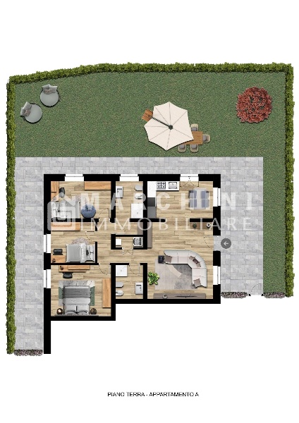 appartamento in vendita a Capannori in zona Vorno