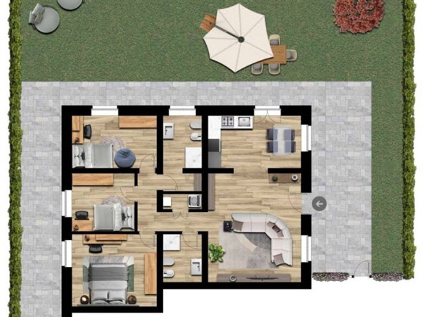 appartamento in vendita a Capannori in zona Guamo