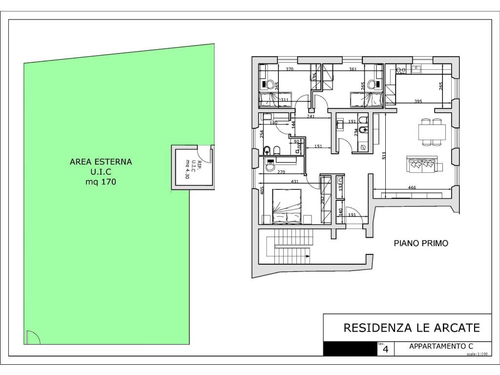appartamento in vendita a Capannori in zona Vorno