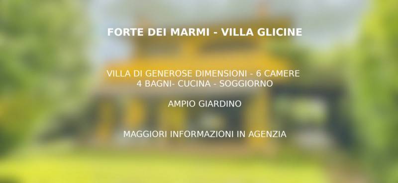 casa indipendente in vendita a Forte dei Marmi