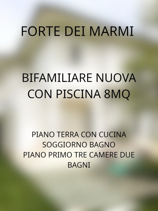 casa indipendente in vendita a Forte dei Marmi