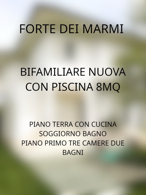 casa indipendente in vendita a Forte dei Marmi