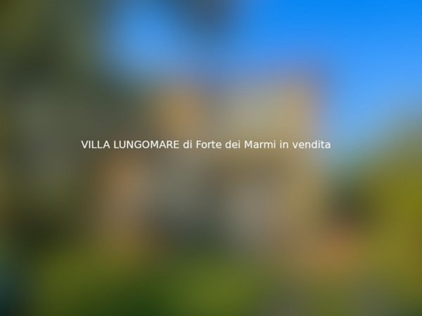 casa indipendente in vendita a Forte dei Marmi